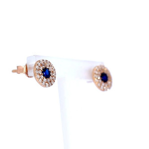 Золотые серьги