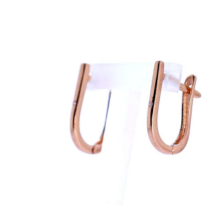 Tsirkooniga kuldkõrvarõngad