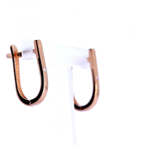 Tsirkooniga kuldkõrvarõngad