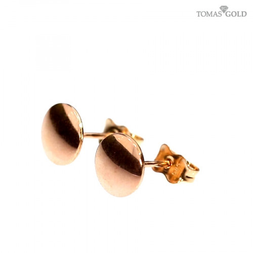 Golden children's earrings