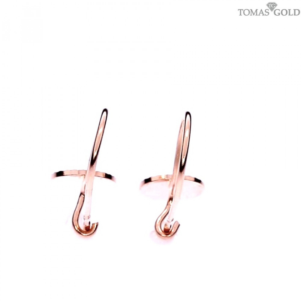 Золотые детские серьги