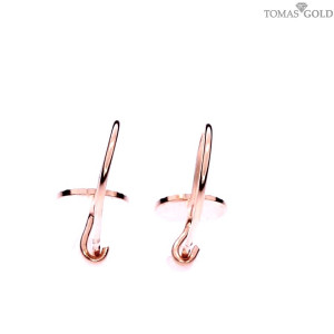 Золотые детские серьги