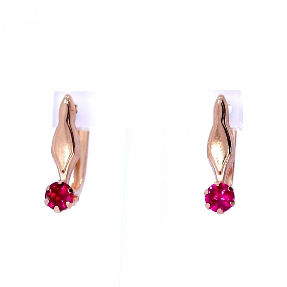 Золотые серьги