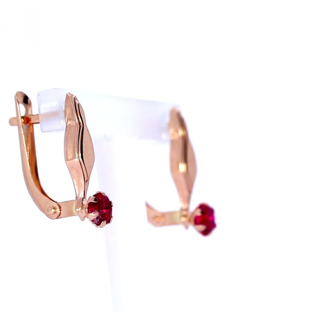 Золотые серьги