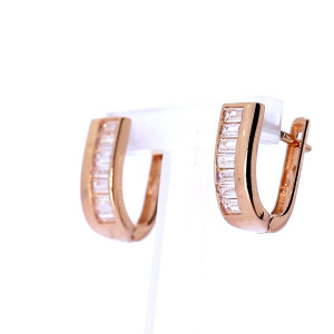 Золотые серьги