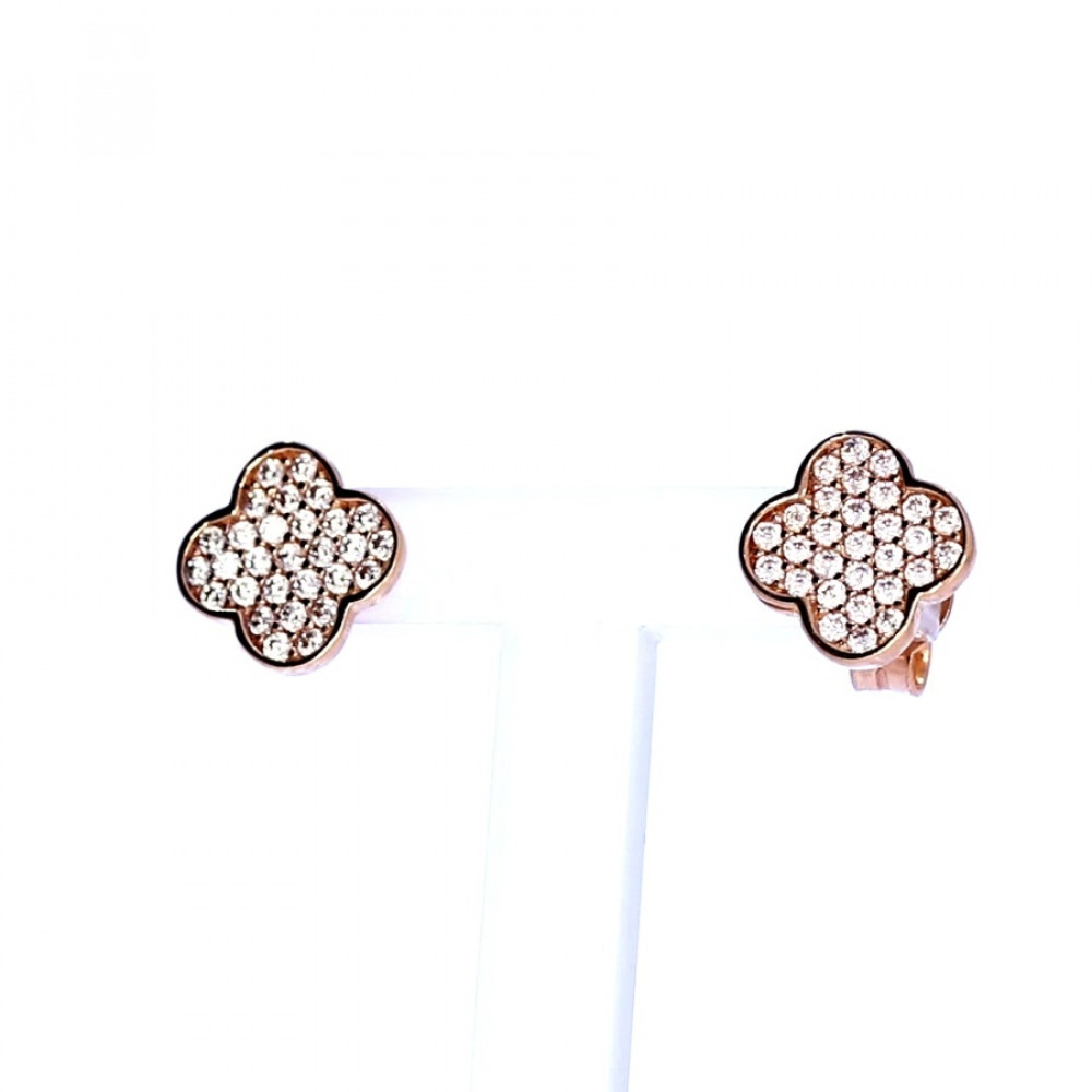 Auksiniai auskarai su cirkoniu