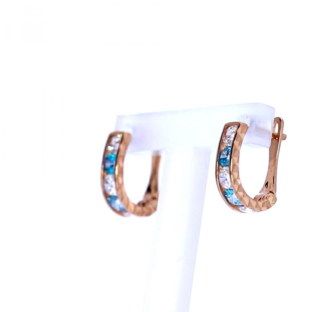 Золотые серьги