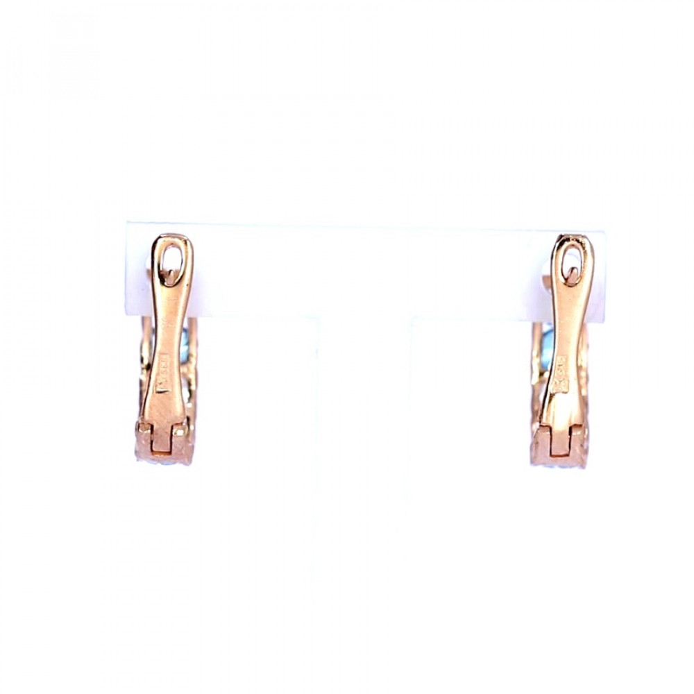 Золотые серьги