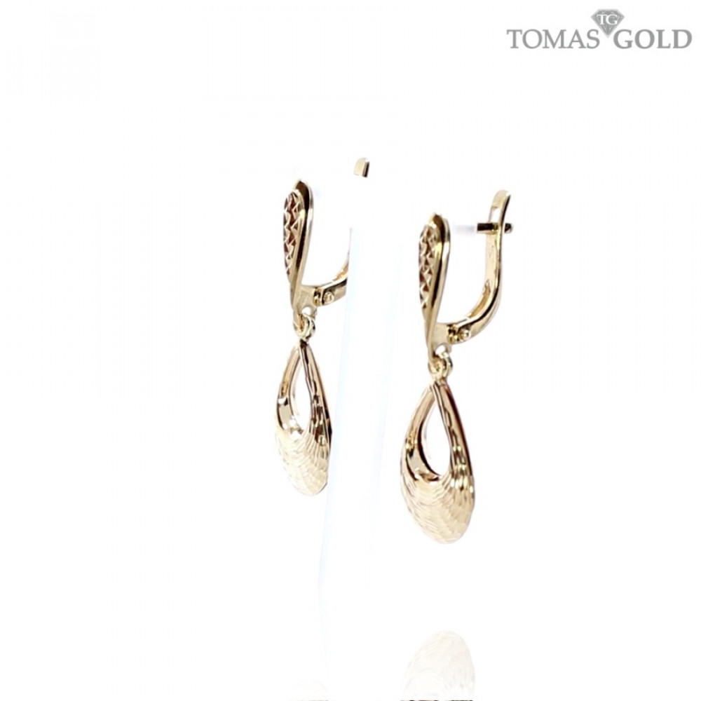 Золотые серьги