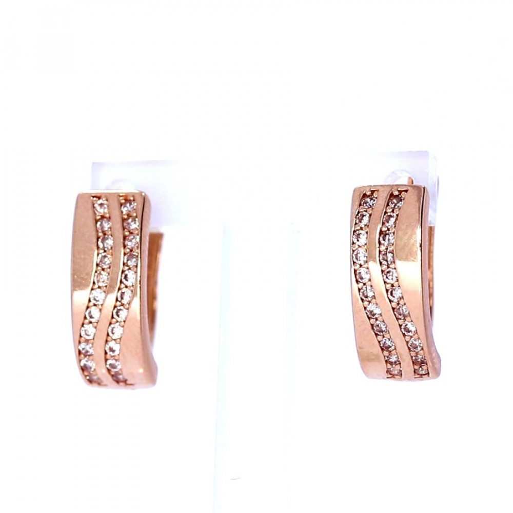 Золотые серьги