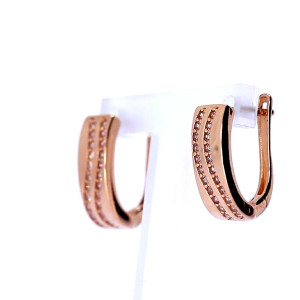 Золотые серьги