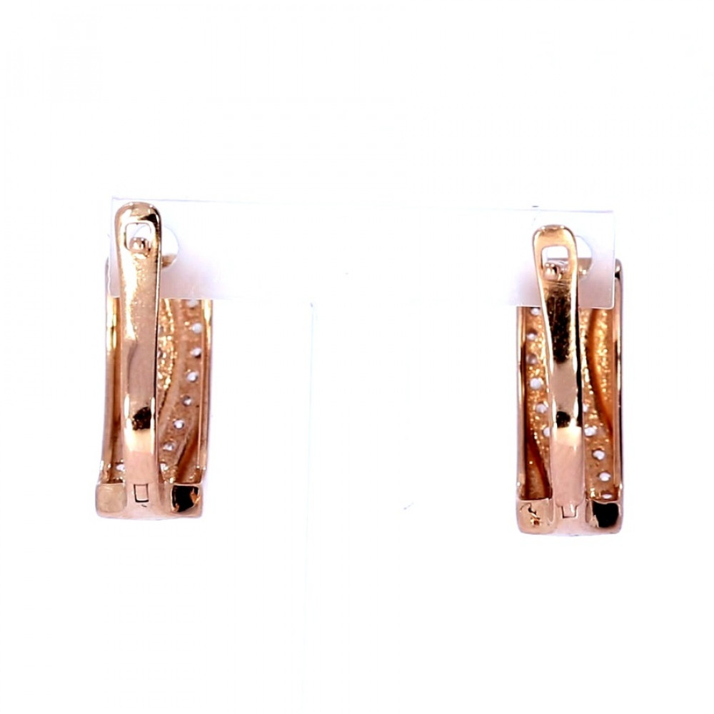 Золотые серьги