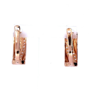 Золотые серьги