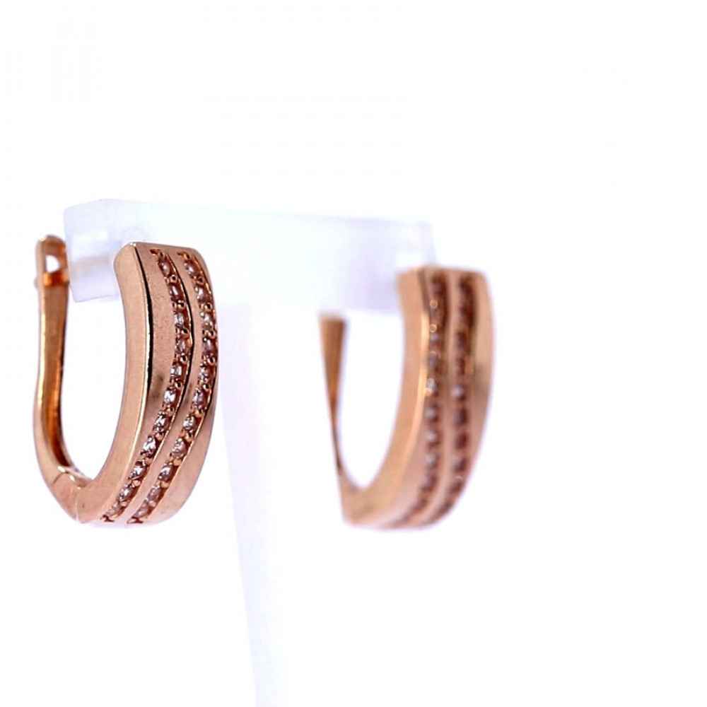 Золотые серьги