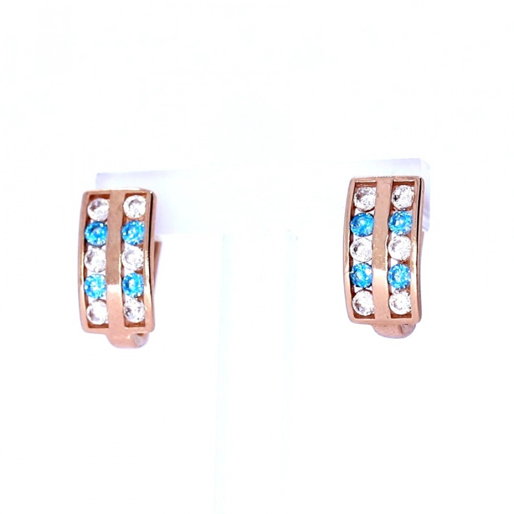 Золотые серьги