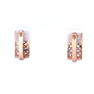 Золотые серьги