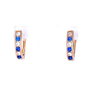 Золотые серьги