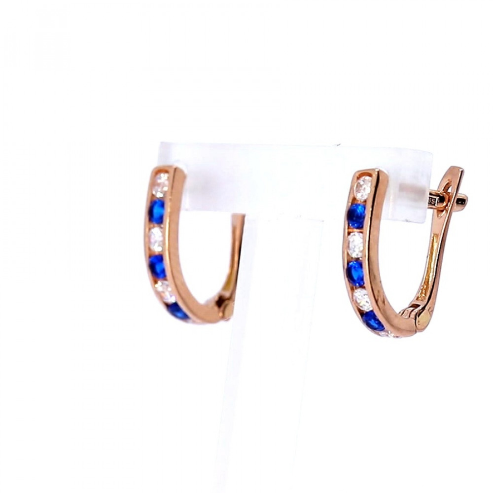 Золотые серьги