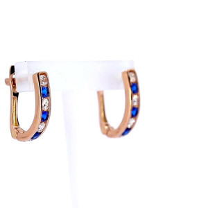 Золотые серьги