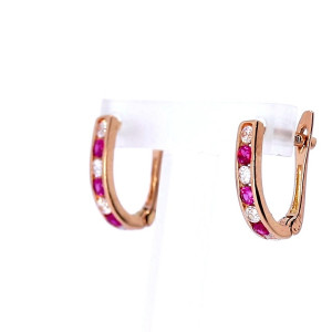 Золотые серьги