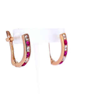 Золотые серьги