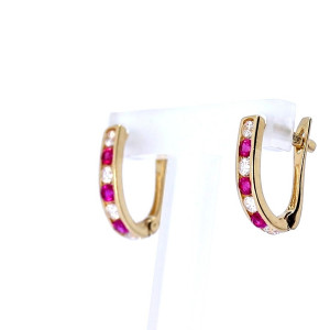 Золотые серьги