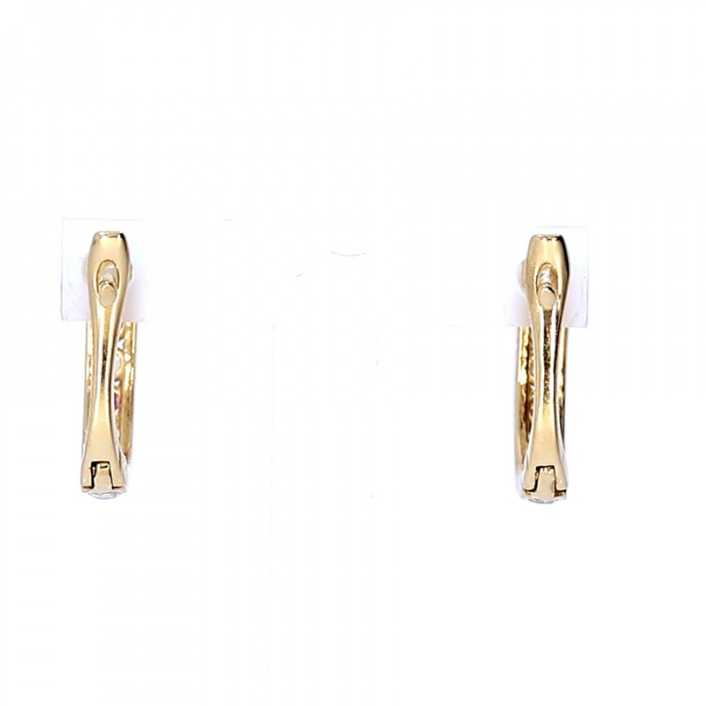 Золотые серьги