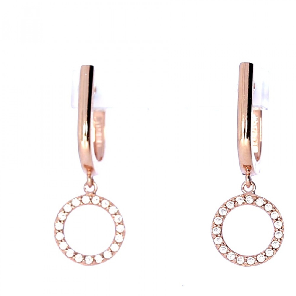 Auksiniai auskarai su cirkoniu