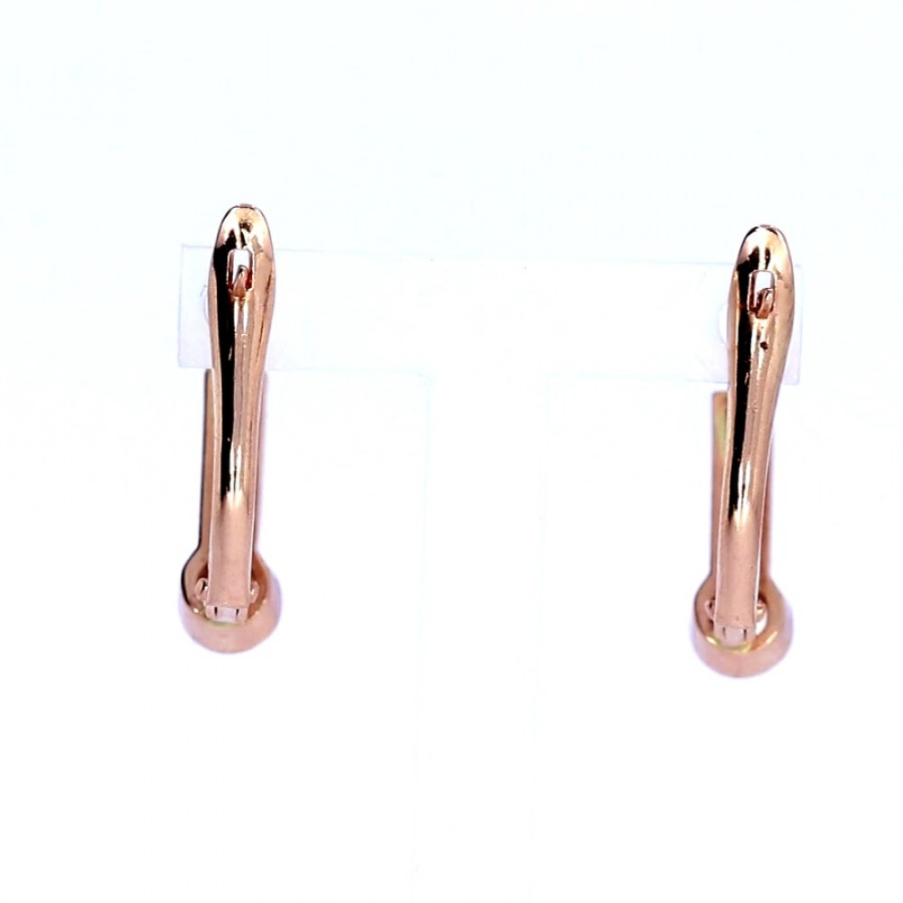 Auksiniai auskarai su cirkoniu