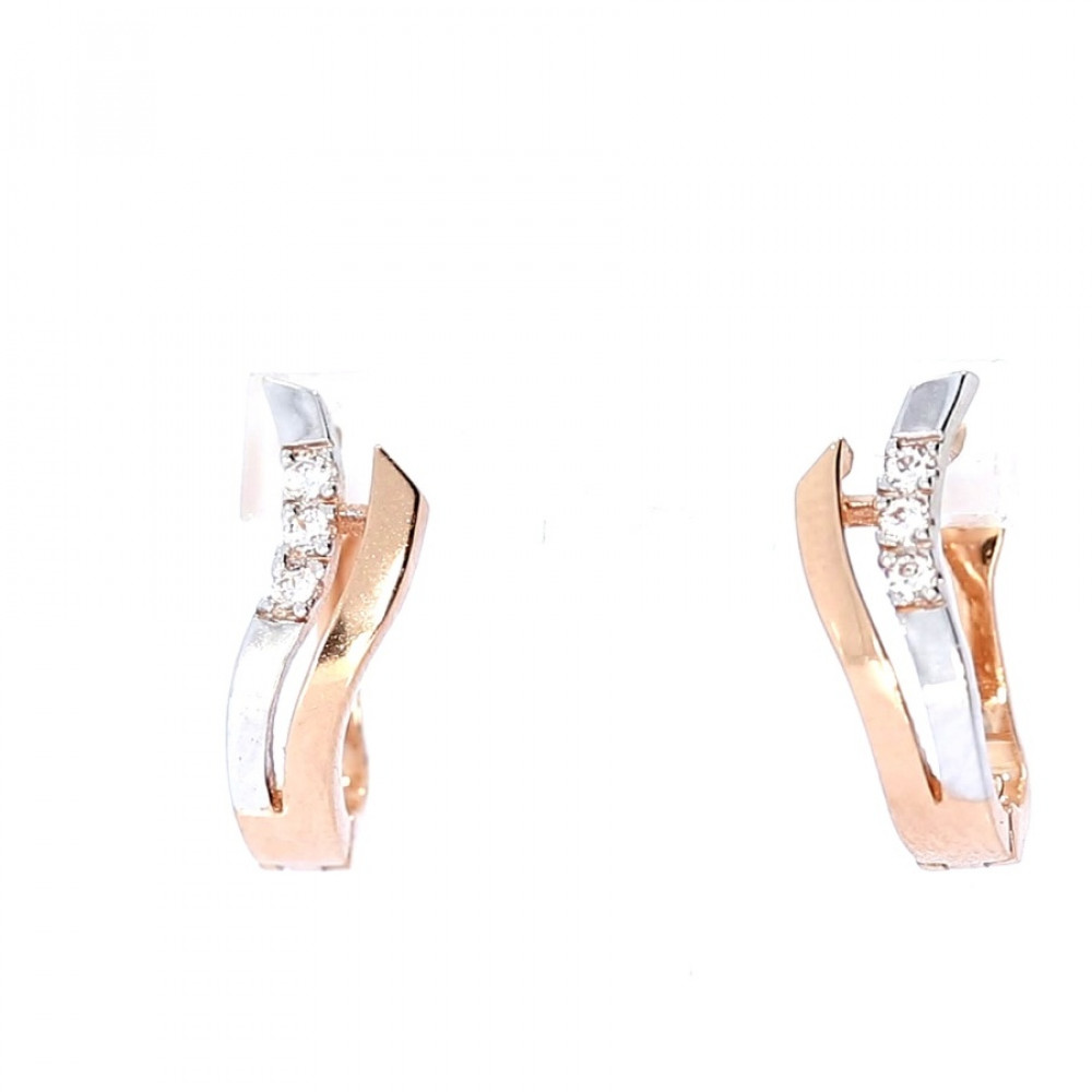 Золотые серьги