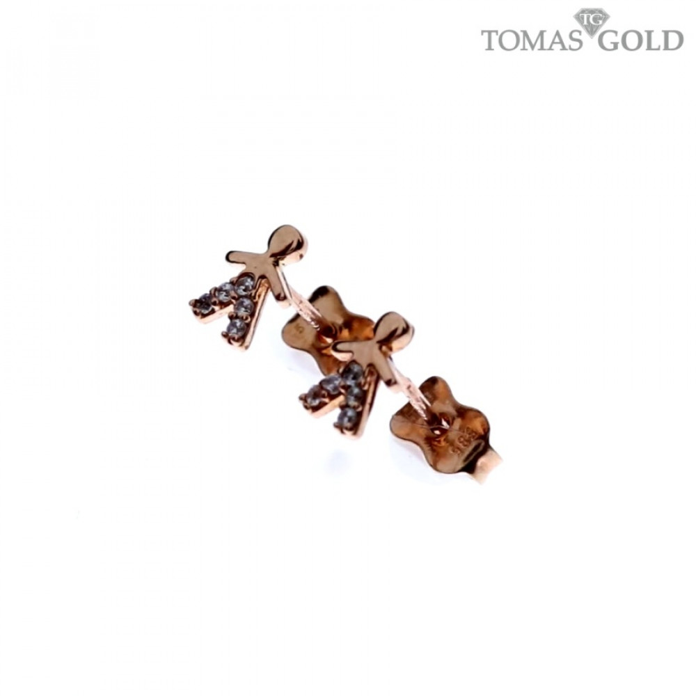 Auksiniai vaikiški auskarai