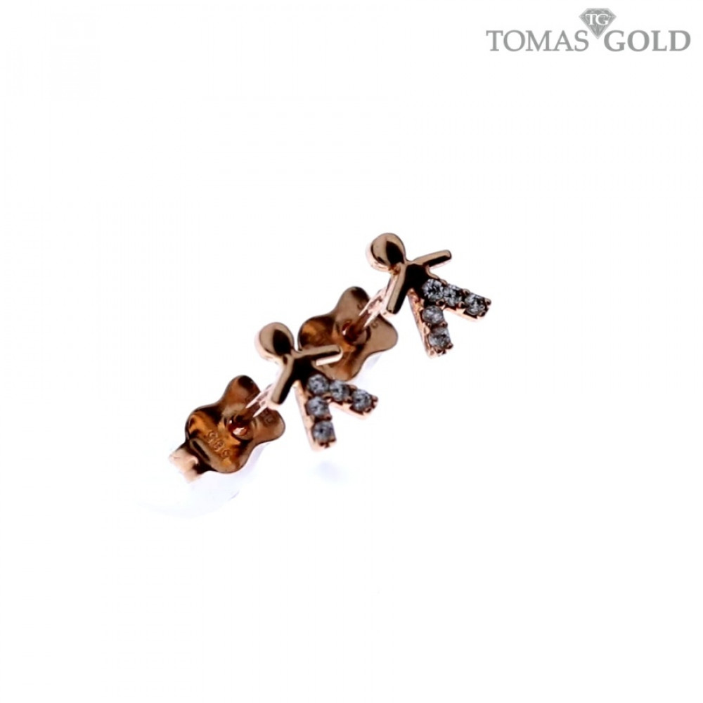 Auksiniai vaikiški auskarai