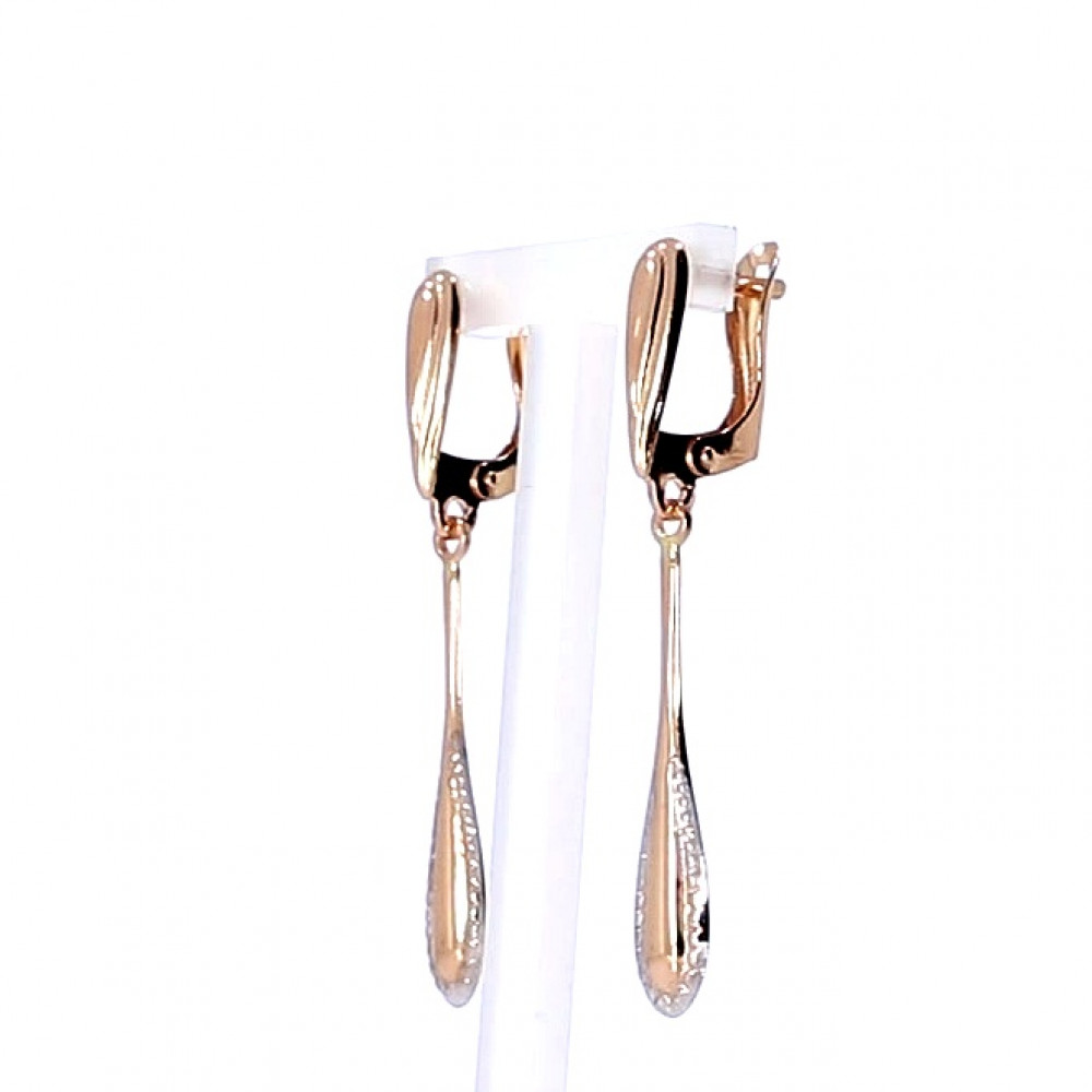 Золотые серьги