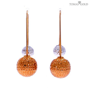 Золотые серьги