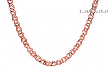 Auksinė Mona Liza pynimo grandinėlė