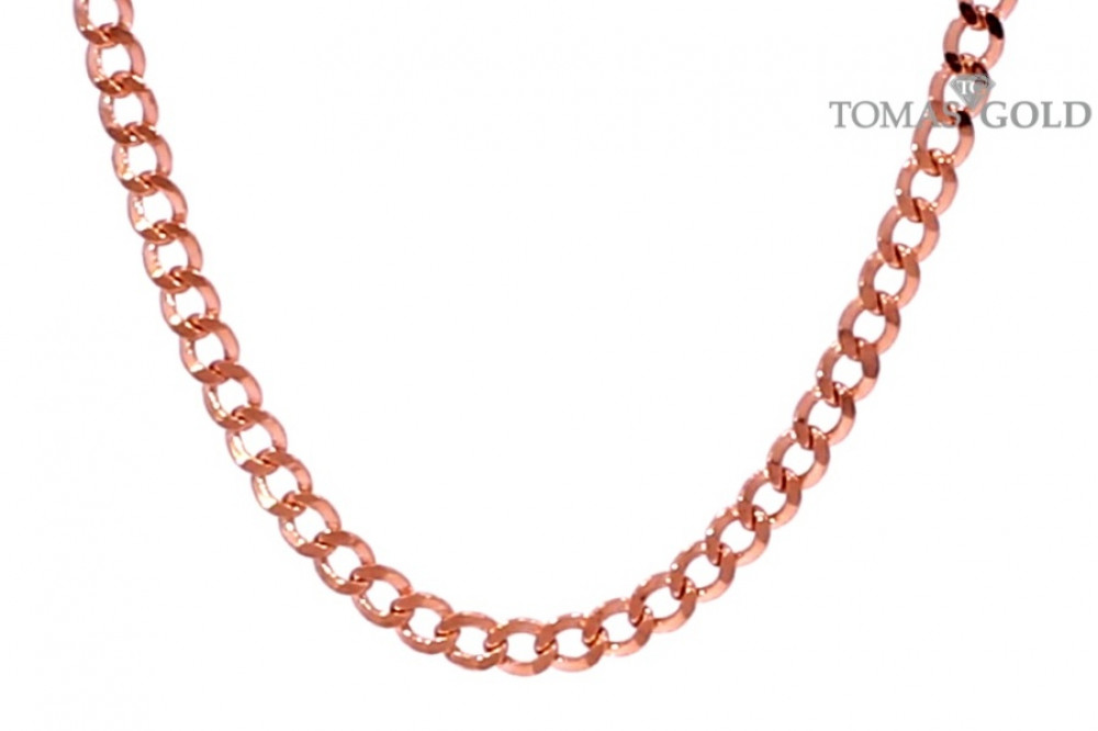 Gold gourmet weave chain