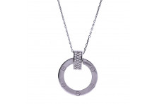 Golden chain with pendant