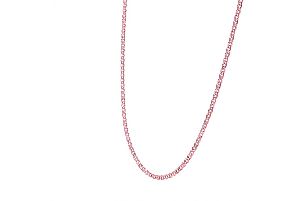 Gold Mona Lisa weave chain