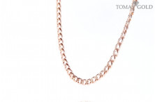 Gold gourmet weave chain