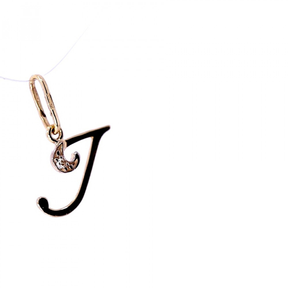 Auksinis  pakabukas „Raidė“