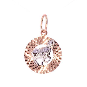 Gold pendant ''Aries''