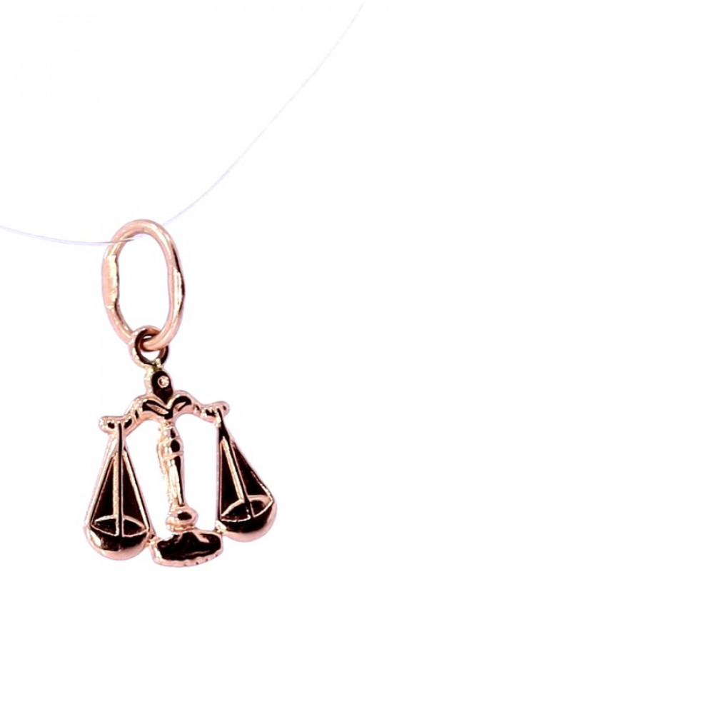 Auksinis pakabukas „Svarstyklės“