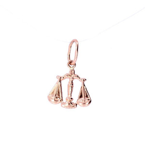 Auksinis pakabukas „Svarstyklės“