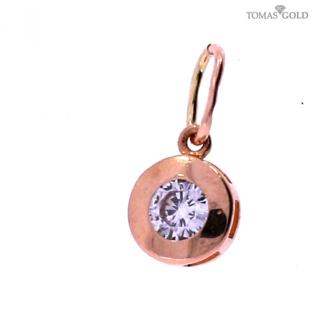 Золотой кулон