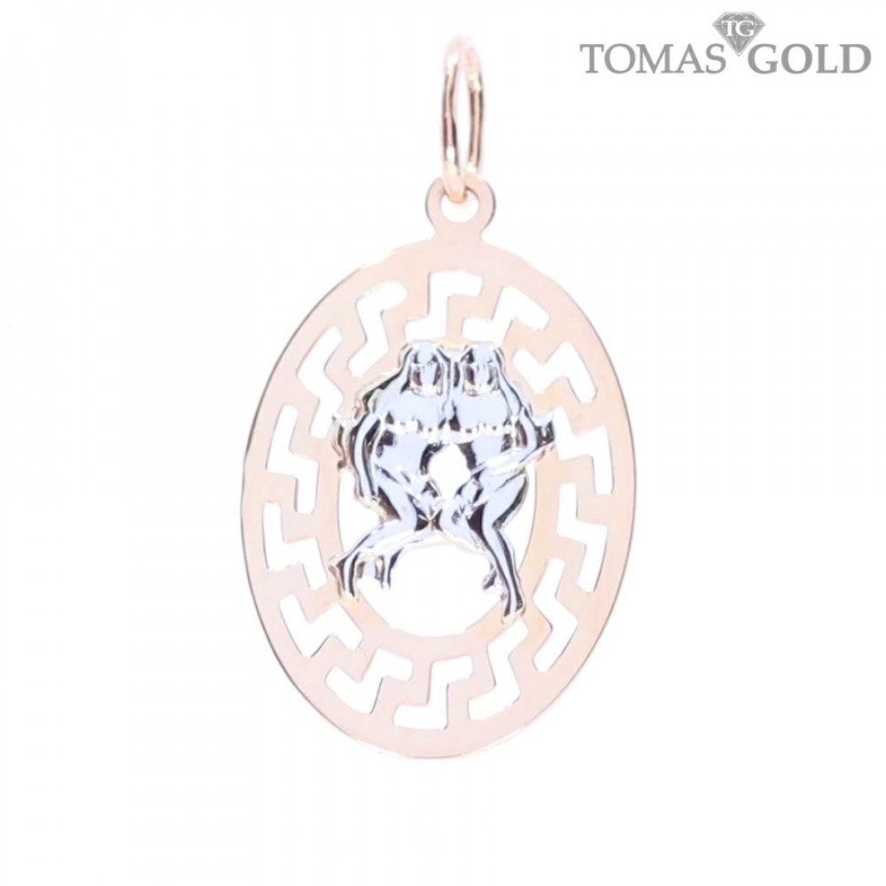 Золотой кулон 