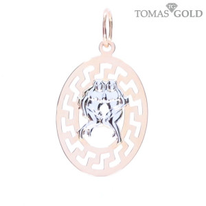 Золотой кулон 