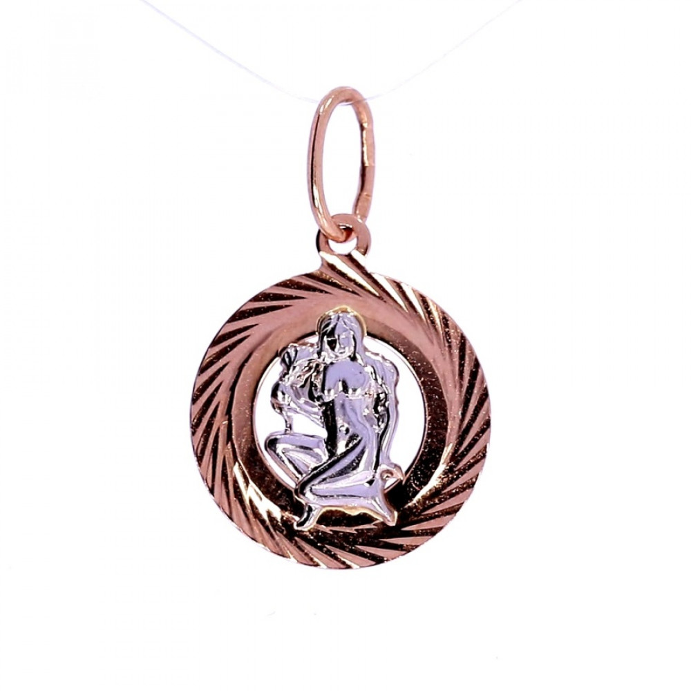 Gold pendant ''Virgo''