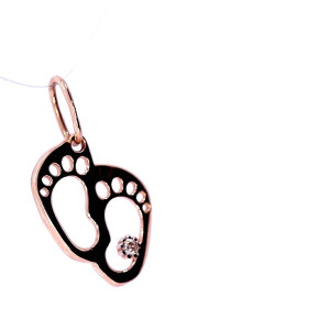 Золотой кулон