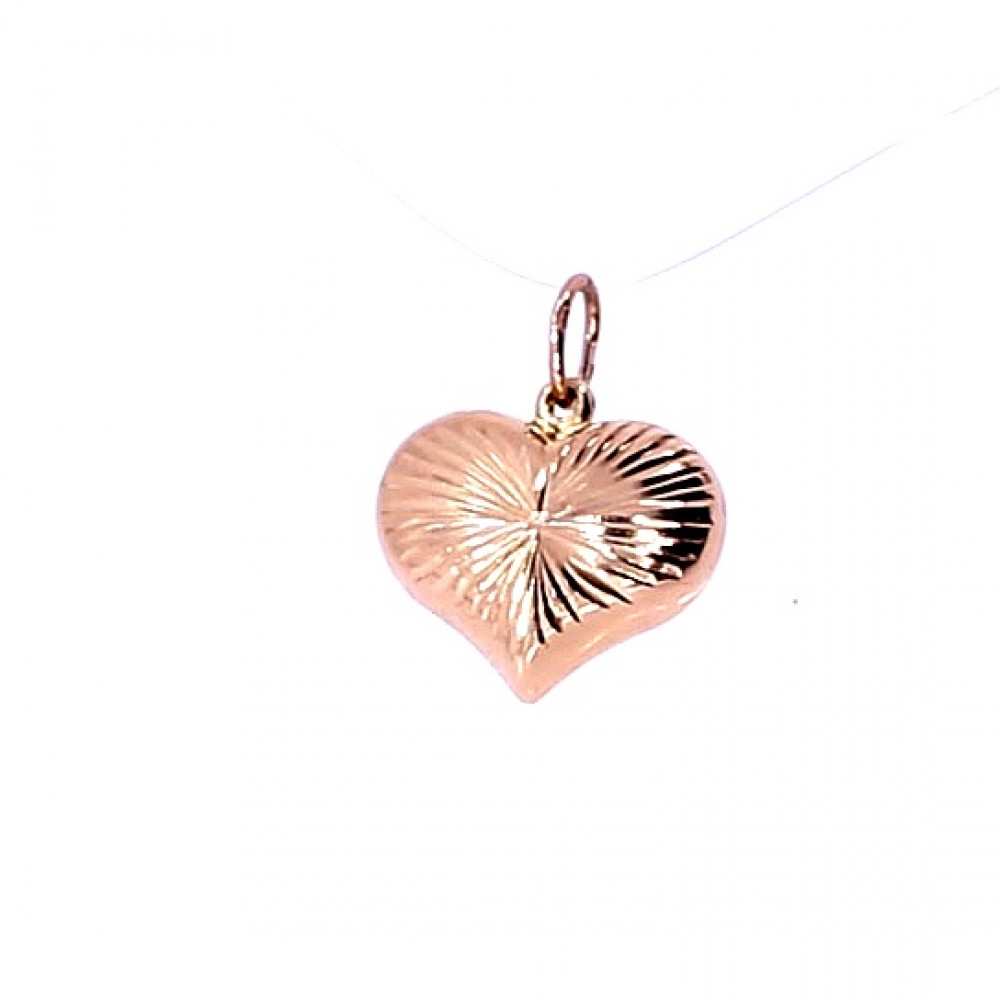 Auksinis pakabukas „Širdelė“