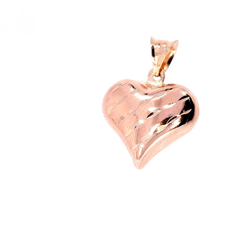 Auksinis pakabukas „Širdelė“